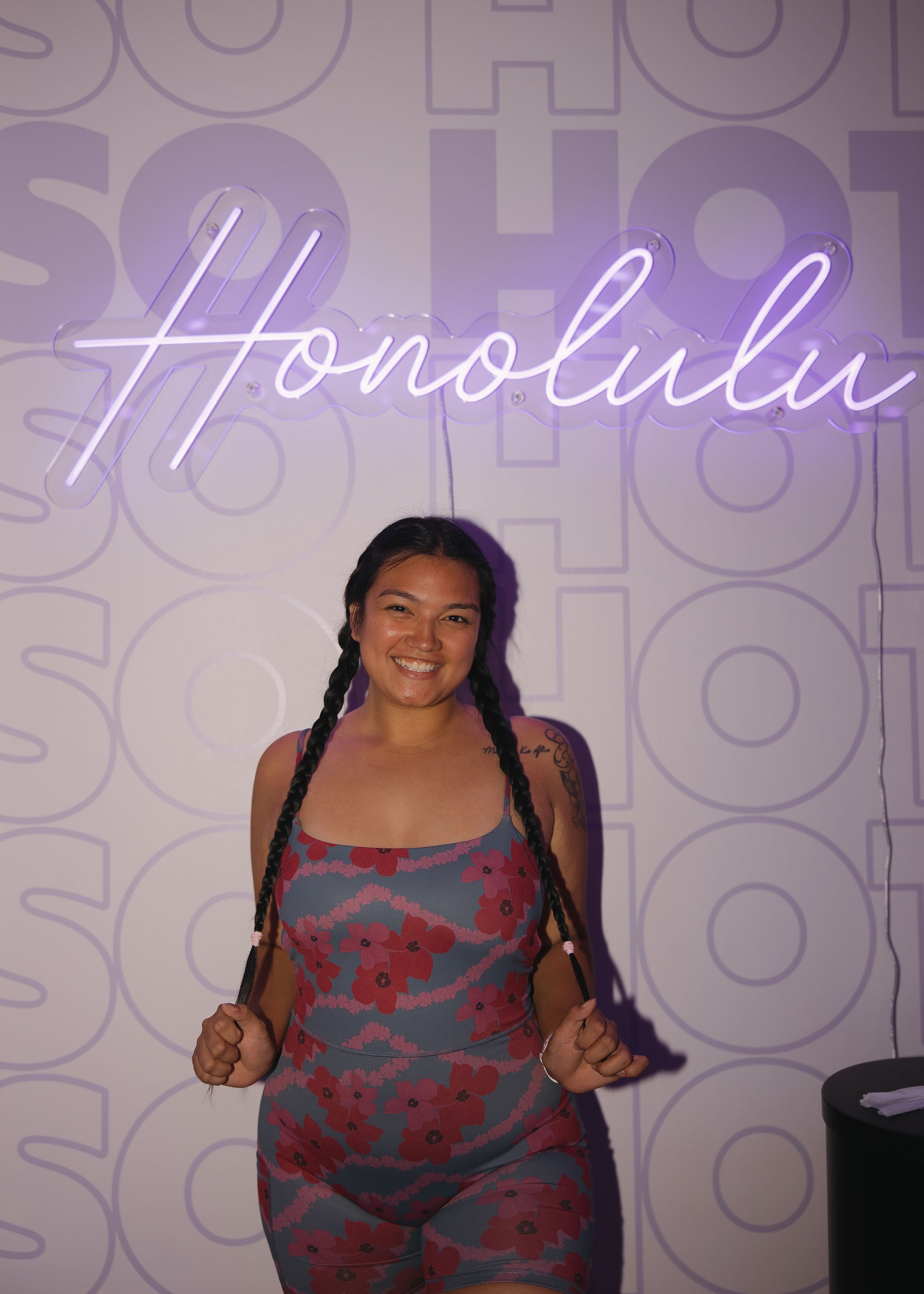 Kayla Jumpsuit | Pua Kala Lei Steel ABT x LBH – LexBreezy Hawaii