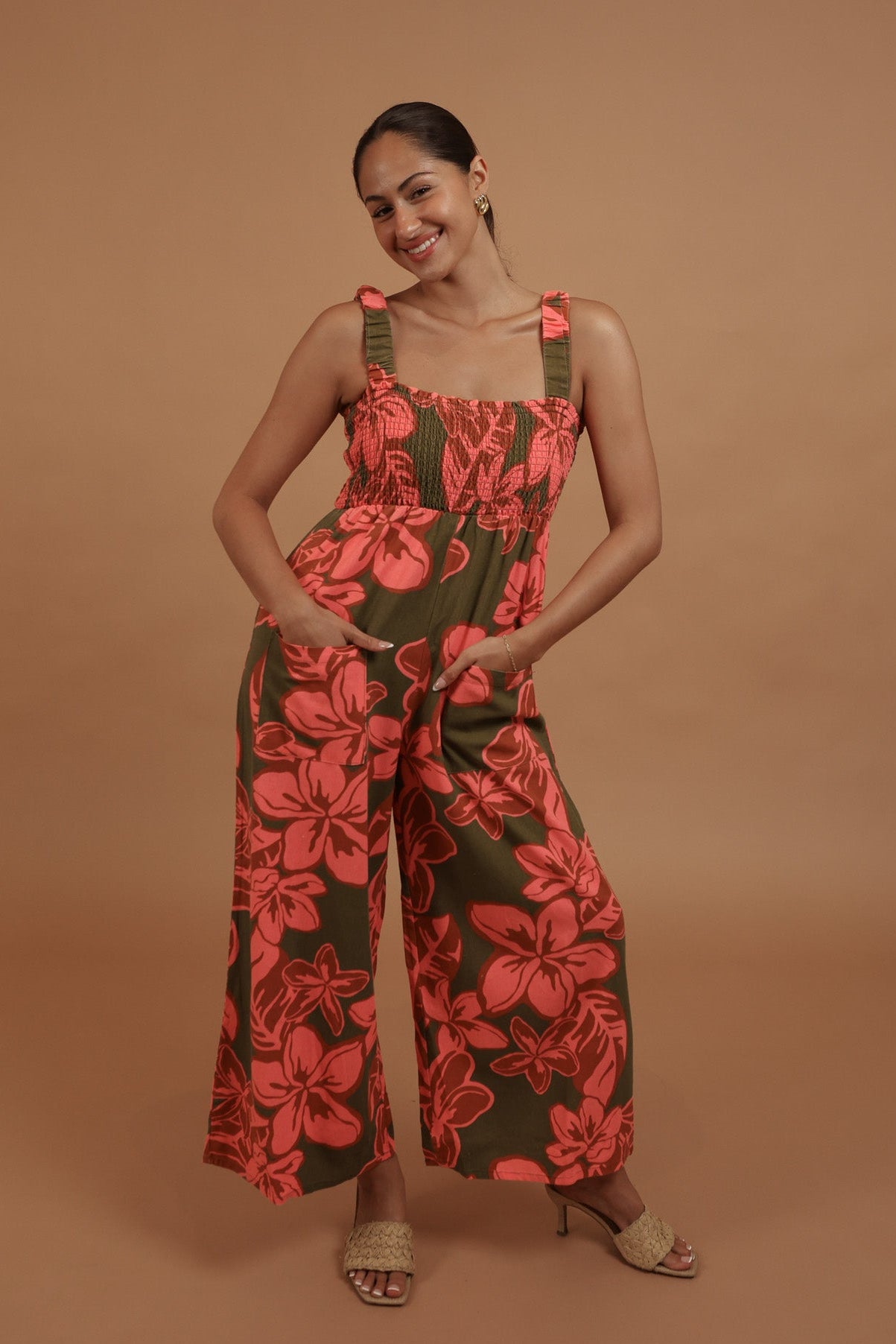 ラッセルノ セットアップ XL 6 フラワー　ペイズリー Kahula Jumper | Pua Melia Berry Pink – LexBreezy Hawaii