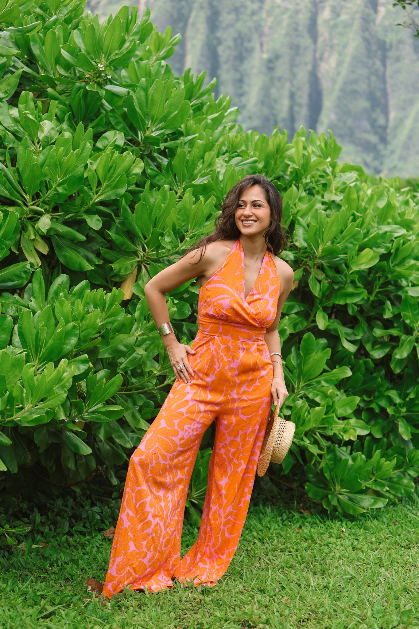 Emerge Jumpsuit | Resort Neon Sunset – LexBreezy Hawaii
