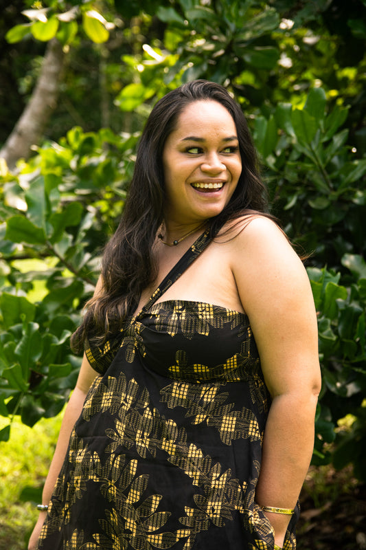 Haunani Set | Palaka Fern Black