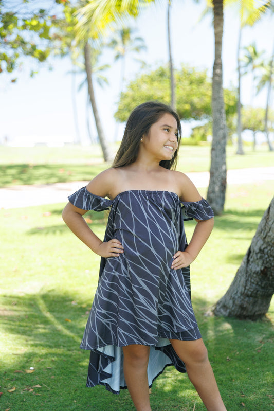 Keiki Makamae Dress Dri-Fit | Upena Black