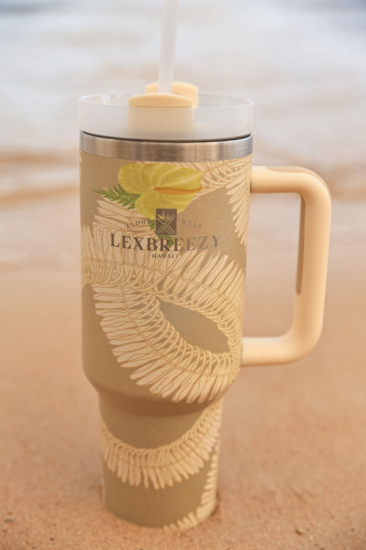 Inu Tumbler | Ginger Lei Beige (KALA MAI)