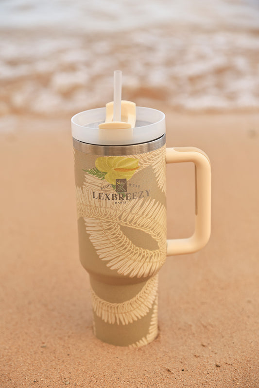 Inu Tumbler | Ginger Lei Beige (KALA MAI)