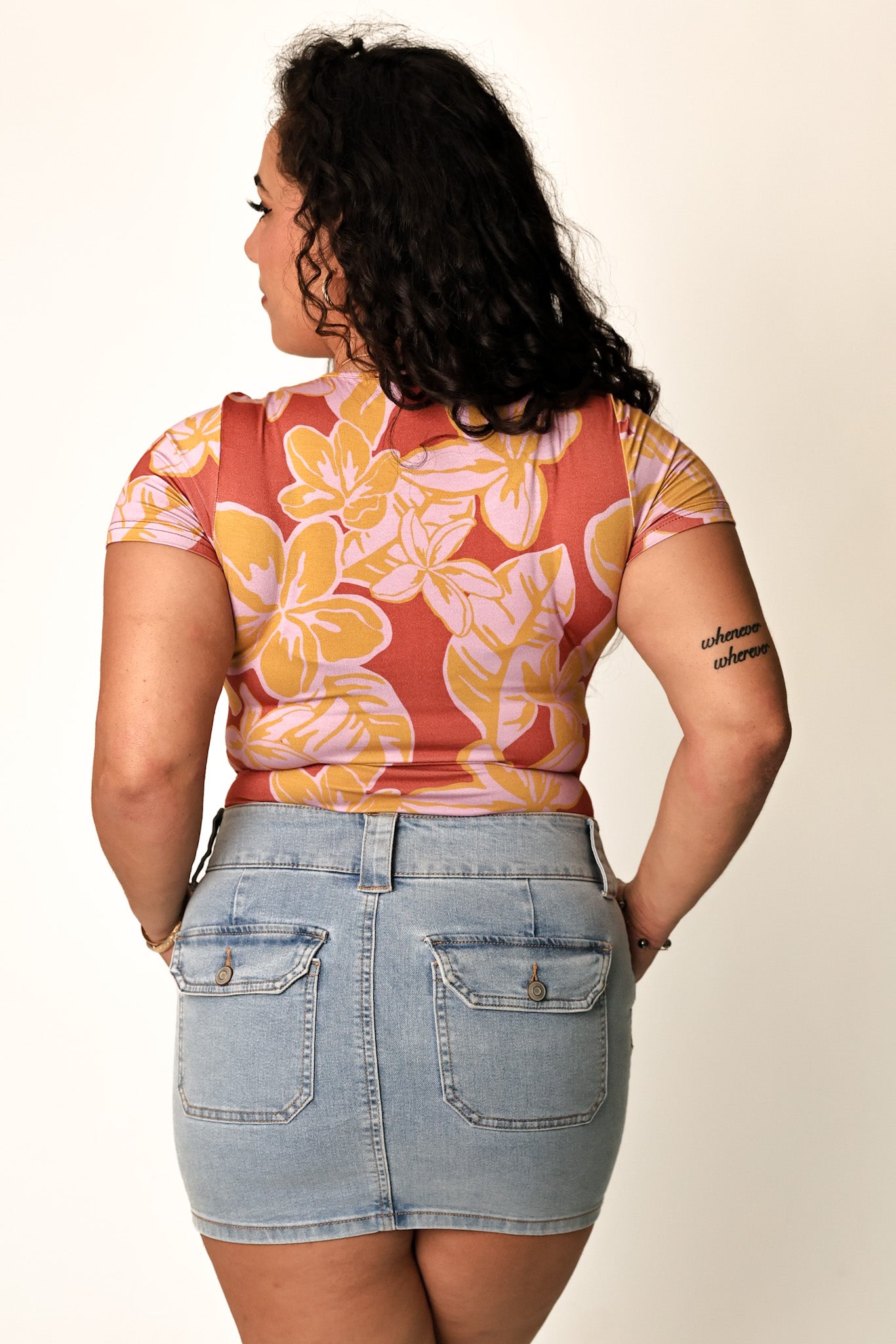 Kana Bodysuit | Pua Melia Saffron Yellow – LexBreezy Hawaii
