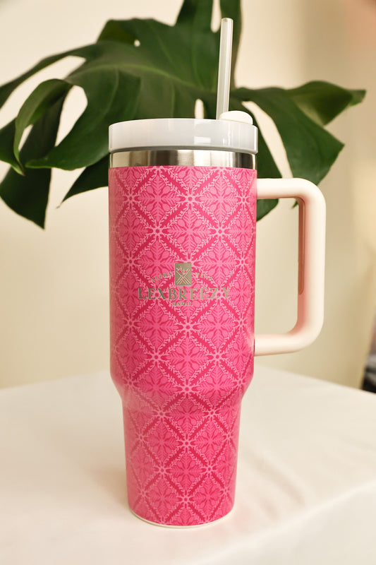 Inu Tumblers | Quilt Pink
