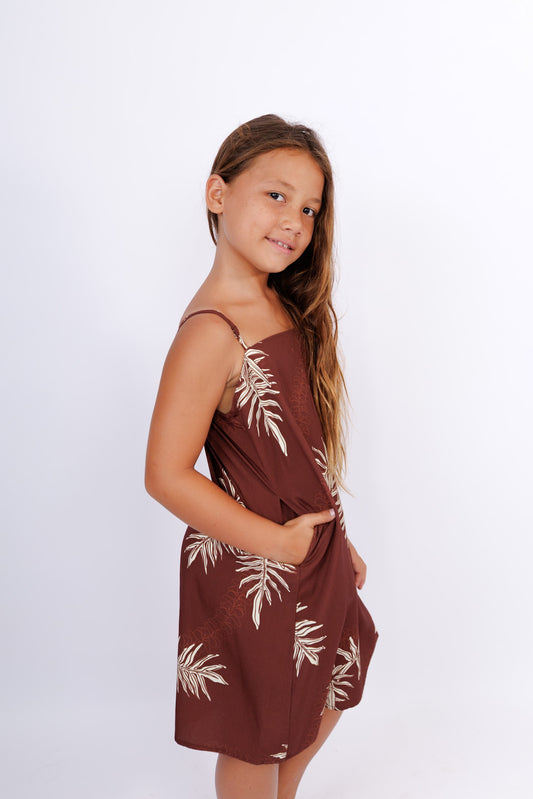 Keiki Tita Dress | Lauae Brown