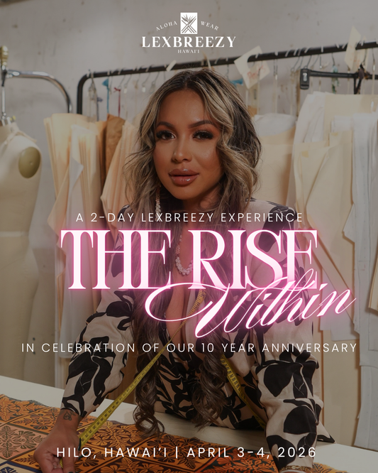 The Rise Within: Lexbreezy Club Ticket - A 2-Day Lexbreezy Experience, April 3-4, Hilo, HI