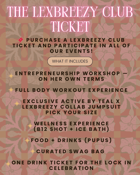 The Rise Within: Lexbreezy Club Ticket - A 2-Day Lexbreezy Experience, April 3-4, Hilo, HI