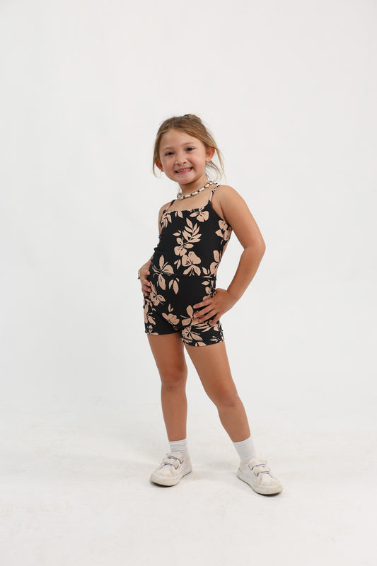 Keiki Kayla Jumpsuit | Pua Okika Black Pink ABT X LBH