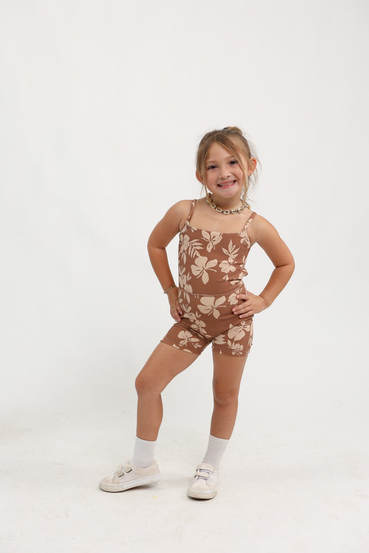 Keiki Kayla Jumpsuit | Pua Okika Saddle ABT x LBH