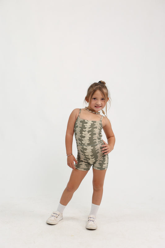 Keiki Kayla Jumpsuit | Aloha Lei Sage ABT x LBH
