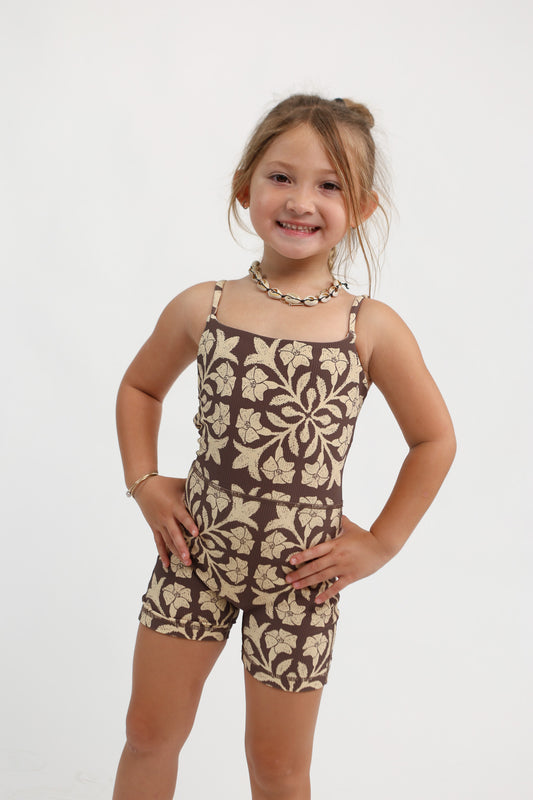 Keiki Kayla Jumpsuit | Quilt Mocha Brown ABT X LBH