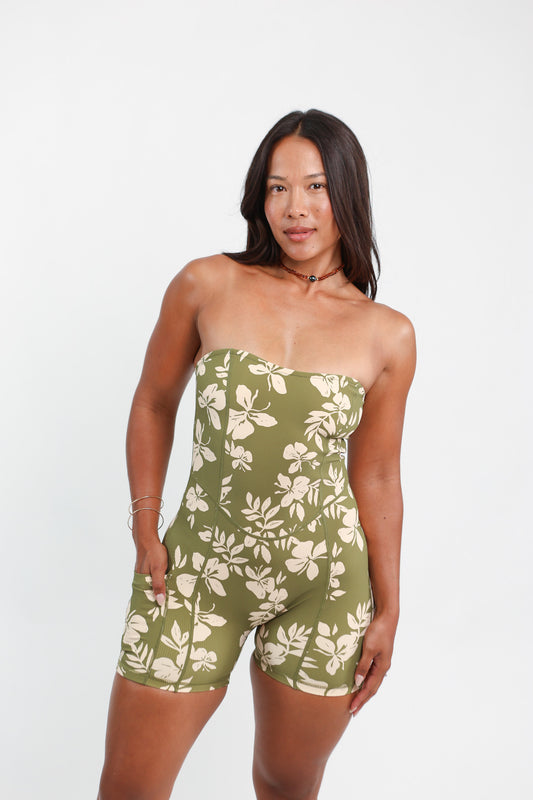 Sweetheart Strapless Jumpsuit | Pua Okika Sage ABT X LBH