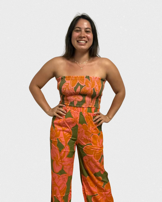 Smocked Bandeau | Pua Melia Guava