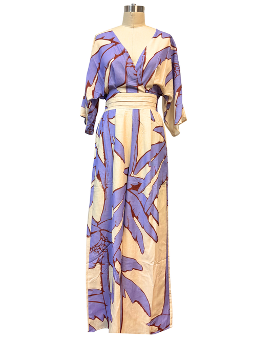 Anchor Jumpsuit | Buttercream Purple (KALA MAI)