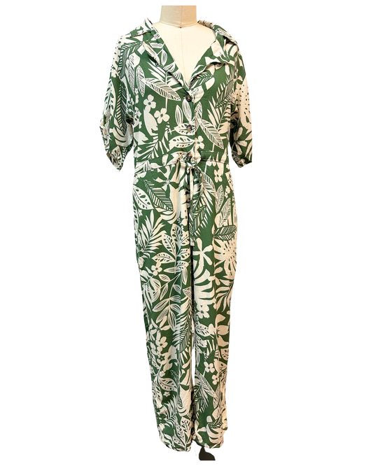 Faye Jumpsuit | Boutique Wasabi Cream