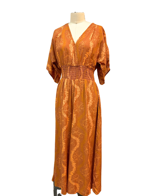 Vacay Long Jumpsuit | Ginger Lei Mauve (KALA MAI)