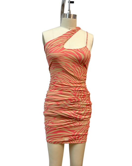 Zuri Dress | Koa Flow Pink Zebra (KALA MAI)