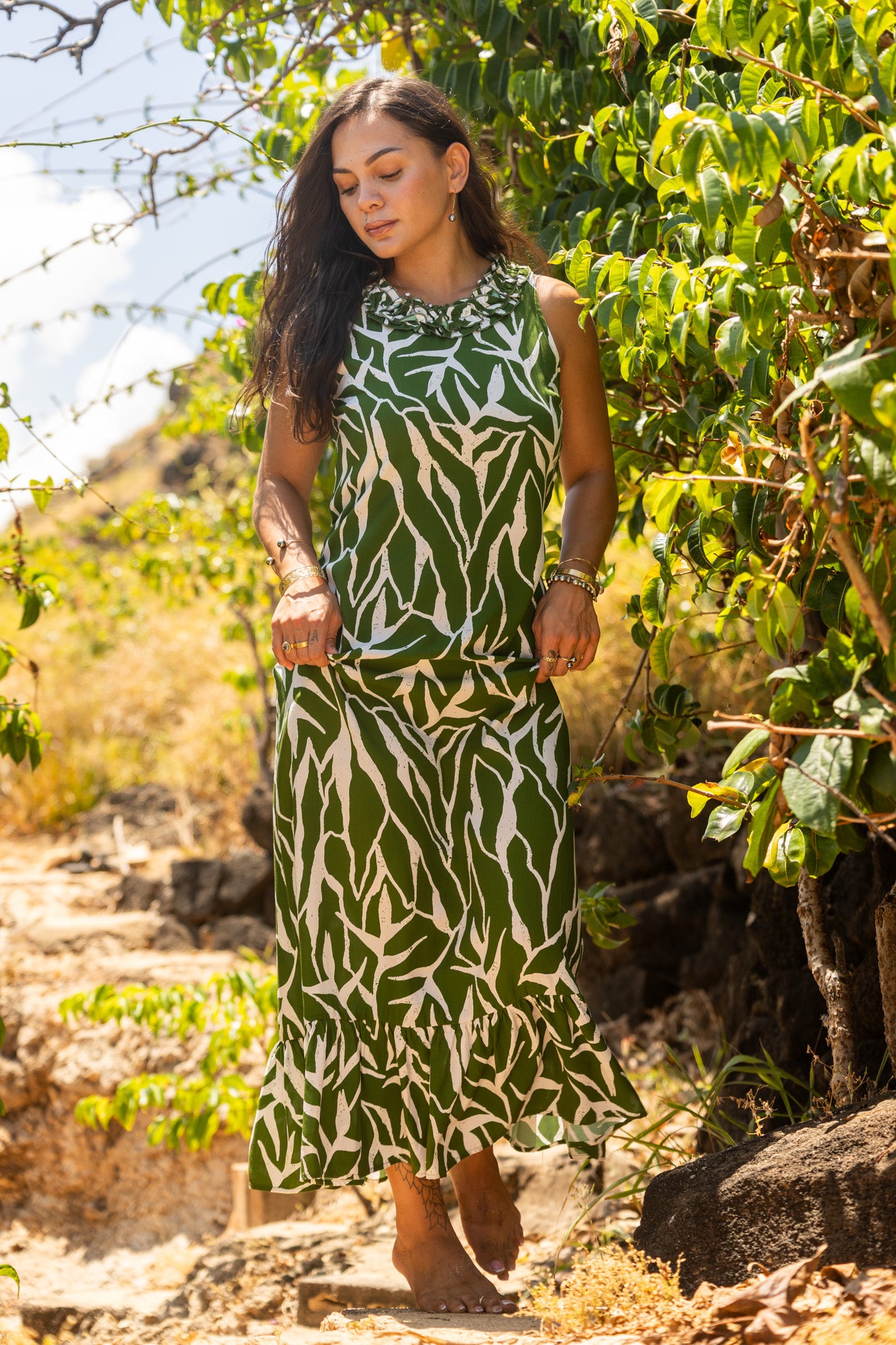 Merrie Monarch Festival パーカー オリーブ Merrie Monarch 25 – LexBreezy Hawaii