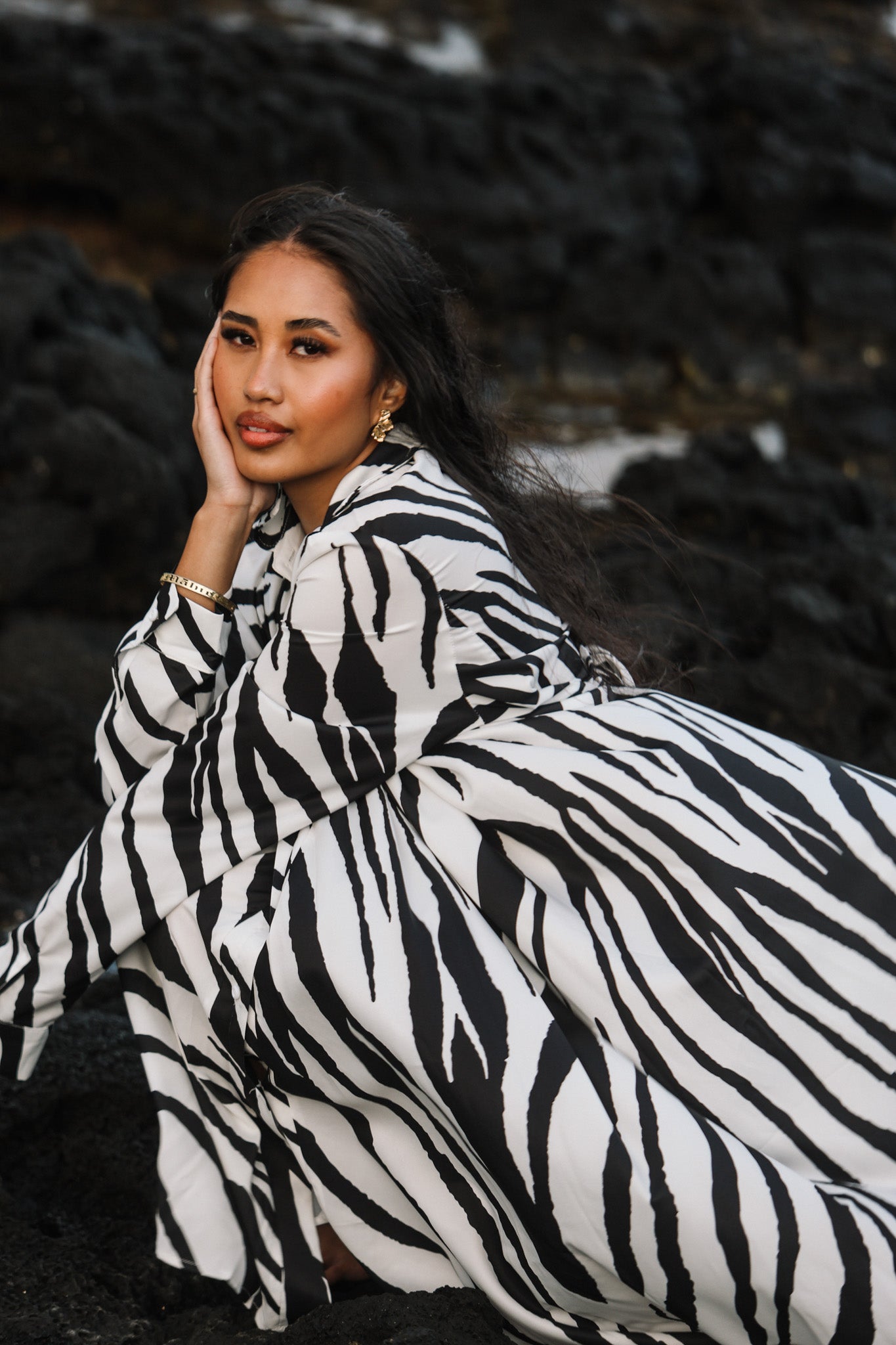 Pure Cardigan | Kamakani Flow Panda – LexBreezy Hawaii