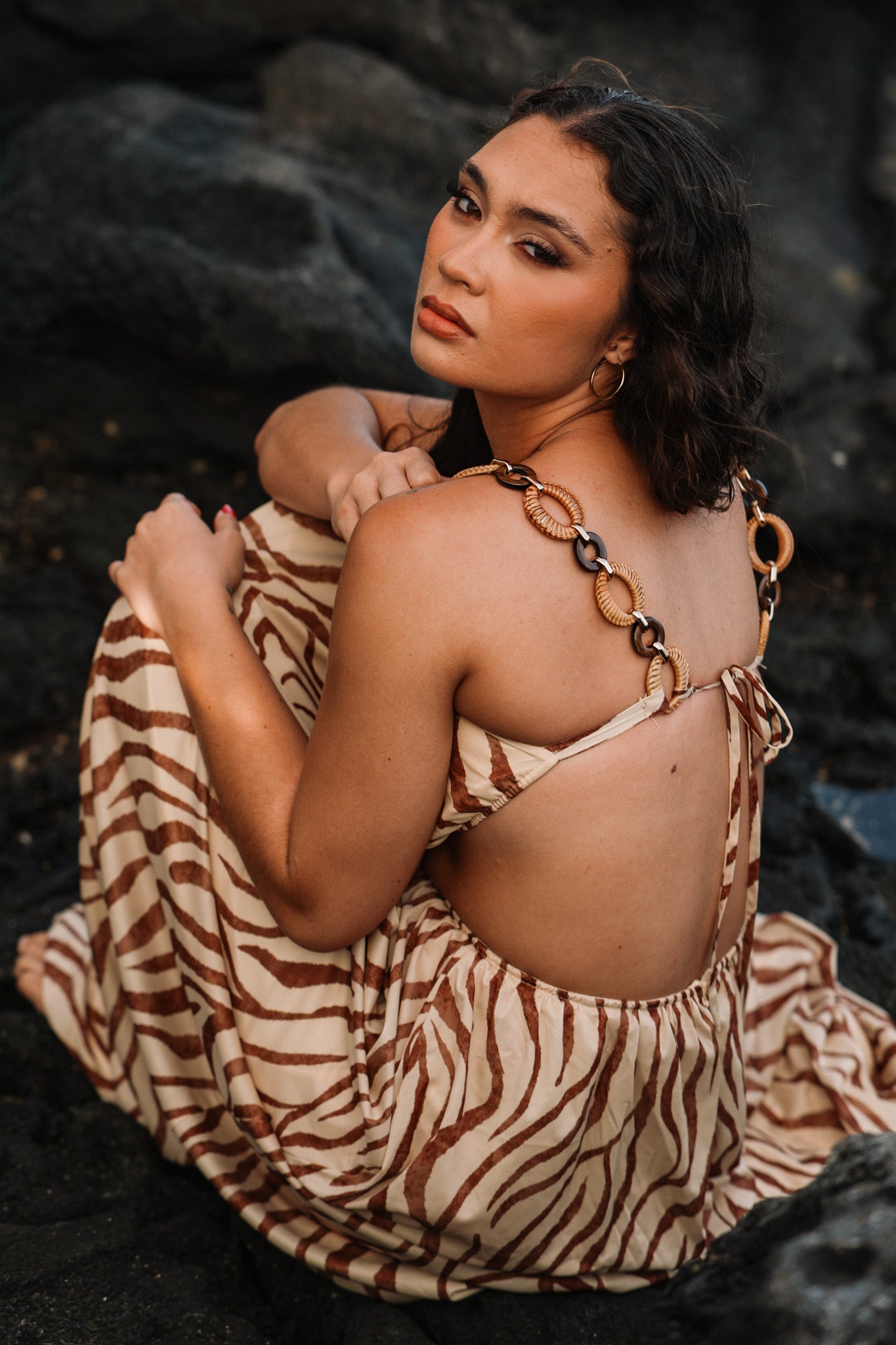 ハワイLOVE様【riziere 4点セット120cm】 Intent Dress | Koa Flow Driftwood – LexBreezy Hawaii
