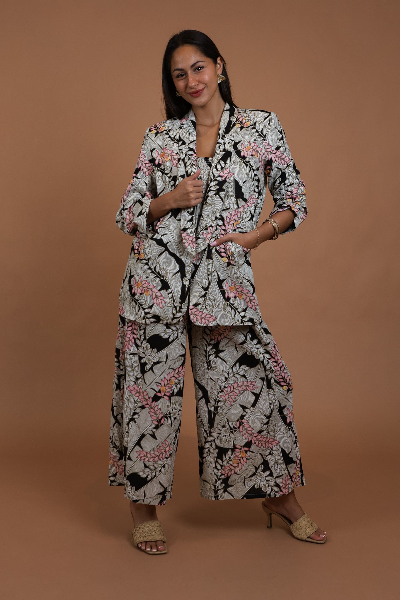 Blazer Cardigan | Shell Banana Black – LexBreezy Hawaii