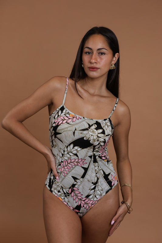 Taytum Bodysuit | Shell Banana Black