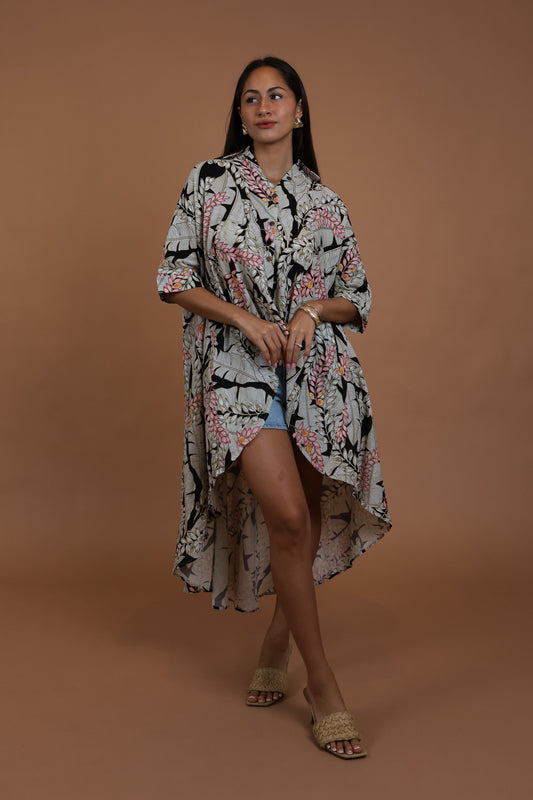 Hilo Blouse | Shell Banana Black