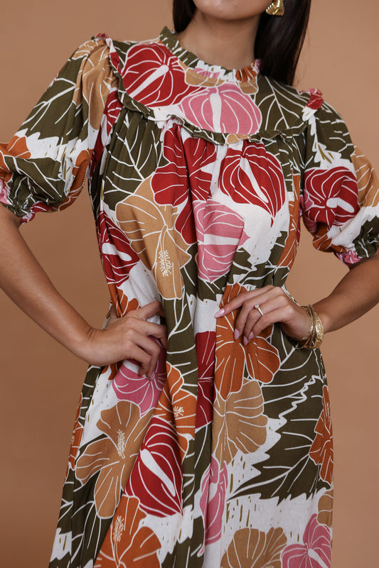 Hattie Mu'umu'u Dress | Torpical Island Vintage