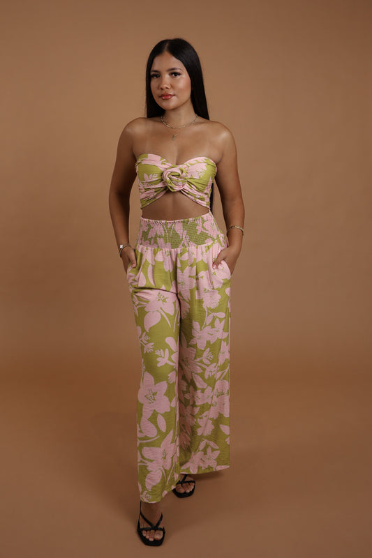 Kanoe Set | Boutique Light Pink/Green