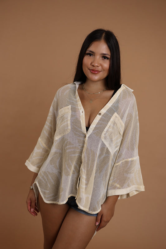 Keahe Cover Up | Boutique Beige