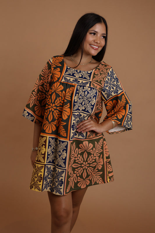 Babydoll Dress | Anuenue Quilt