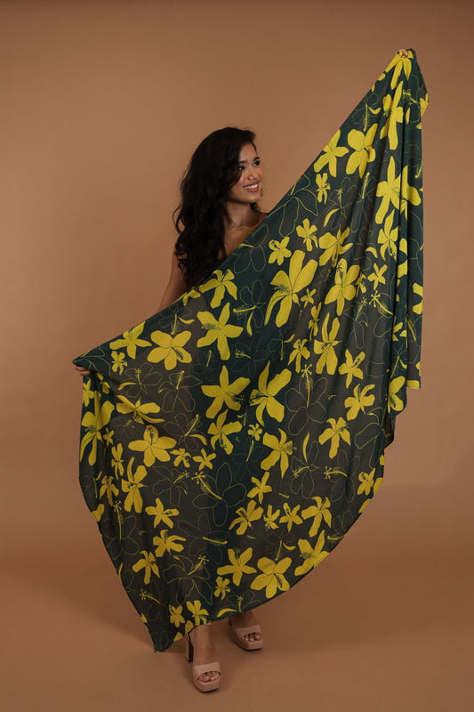 Pareo | Hibiscus Green