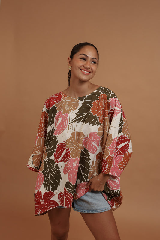 Makuahine Blouse | Island Vintage Tropical
