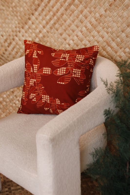 Pillow Cover | Palaka Fern Red