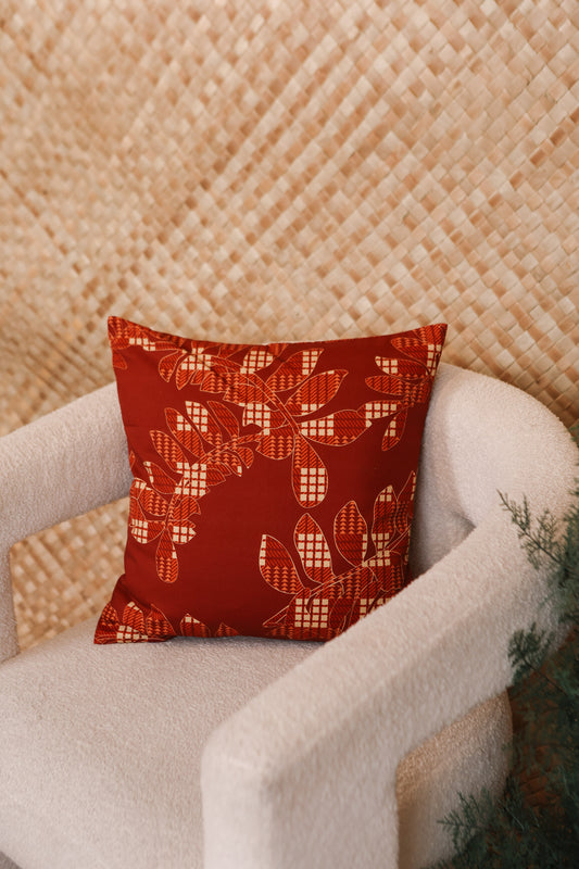 Pillow Cover | Palaka Fern Red