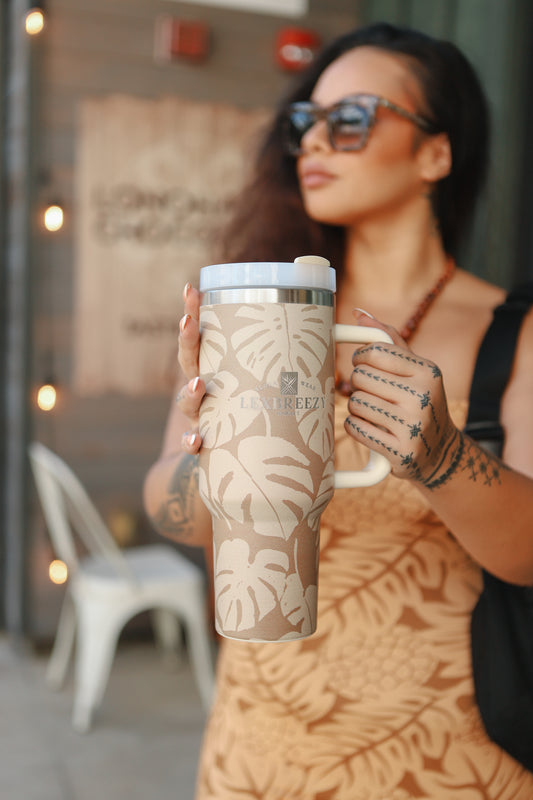 Inu Tumbler | Monstera Mauve (KALA MAI)