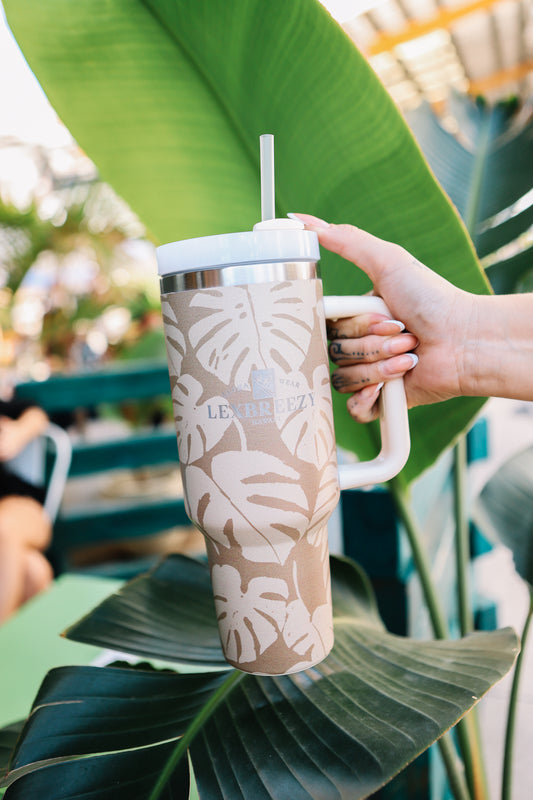 Inu Tumbler | Monstera Mauve (KALA MAI)