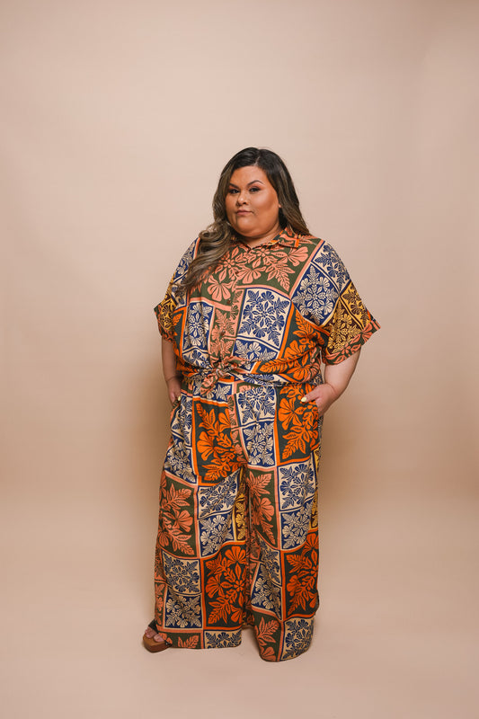 Smocked Palazzo Pant | Anuenue Quilt