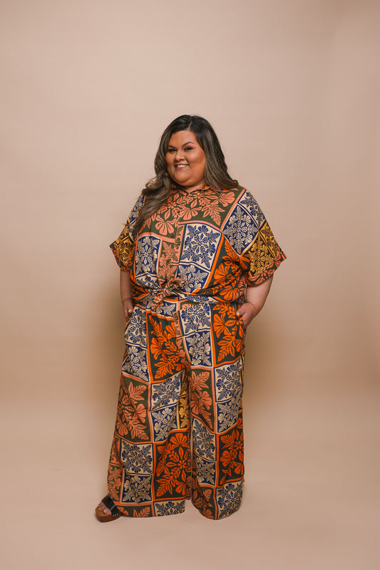 Smocked Palazzo Pant | Anuenue Quilt