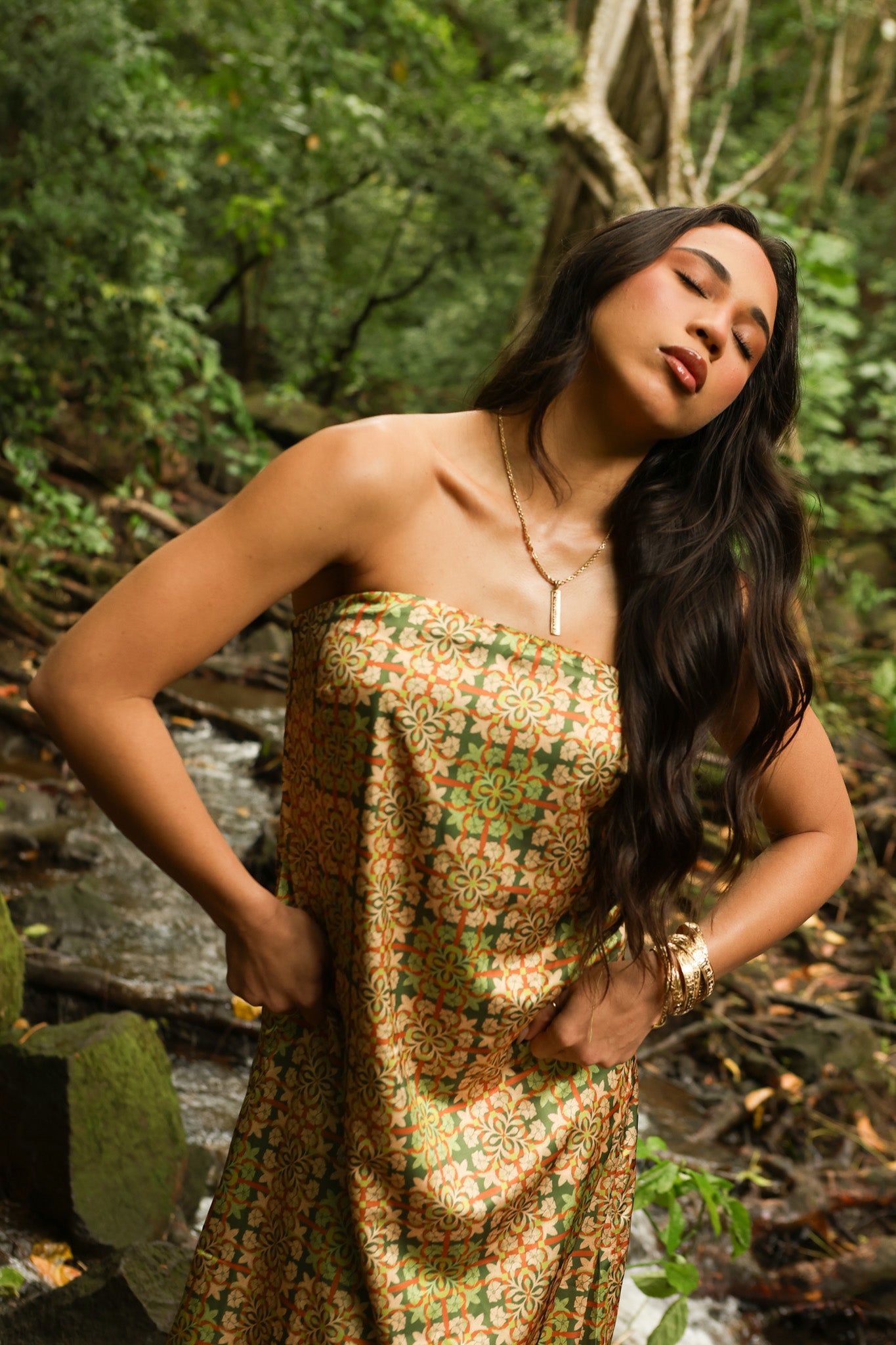 Wahine Slip Dress | Palaka Quilt Pineapple – LexBreezy Hawaii