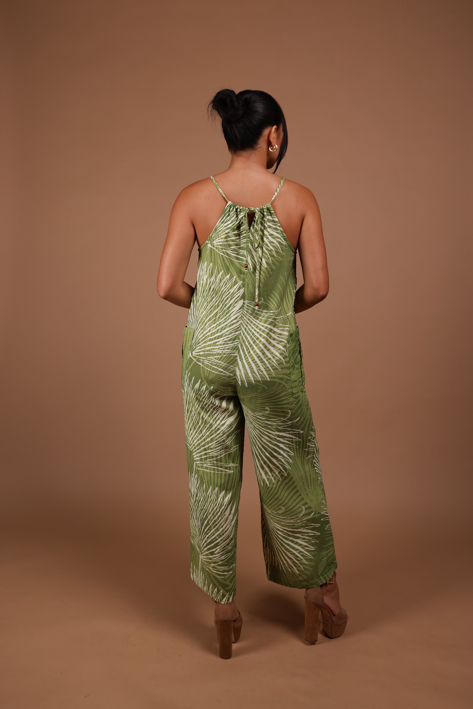 Kiana Jumper | Loulu Palm Green – LexBreezy Hawaii