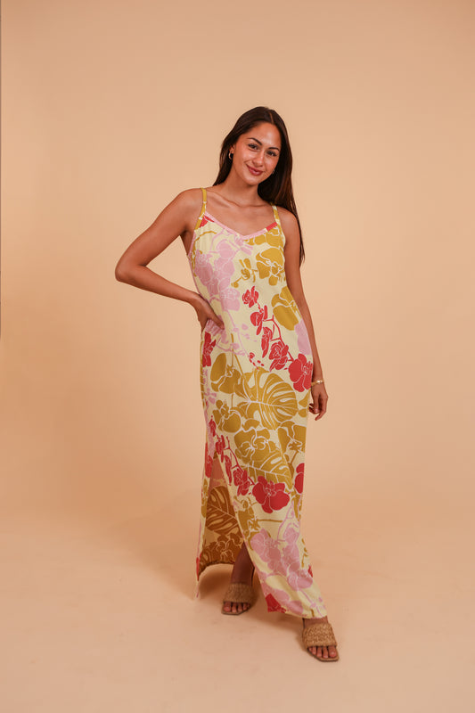 Liko Maxi | Boutique Pink/Yellow