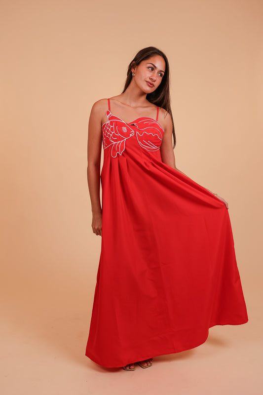 Iʻa Maxi | Boutique Red