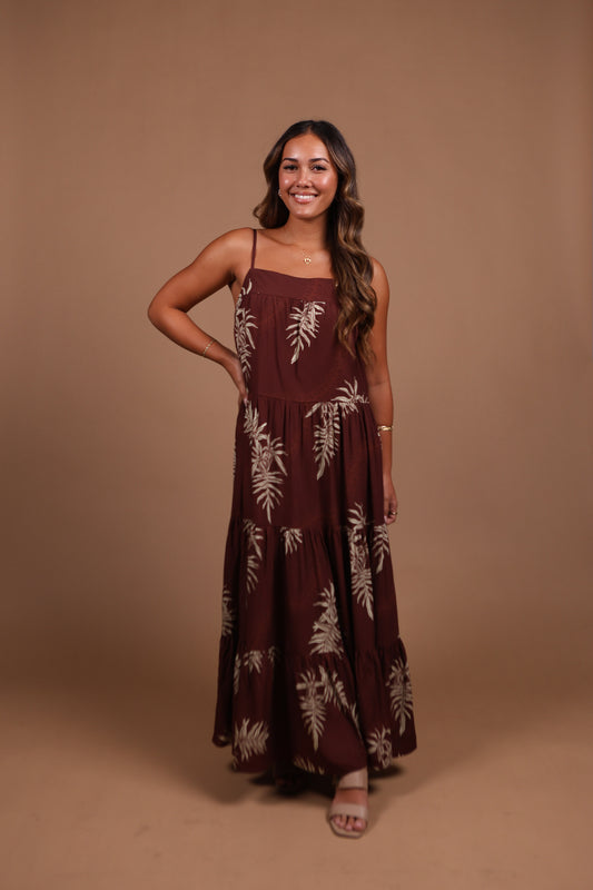 Meleana Maxi | Lauae Brown