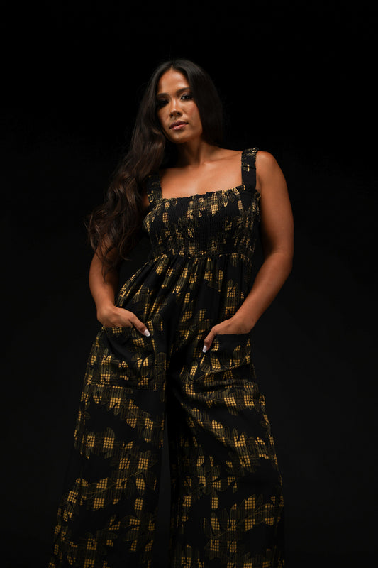 Kahula Jumper | Palaka Fern Black