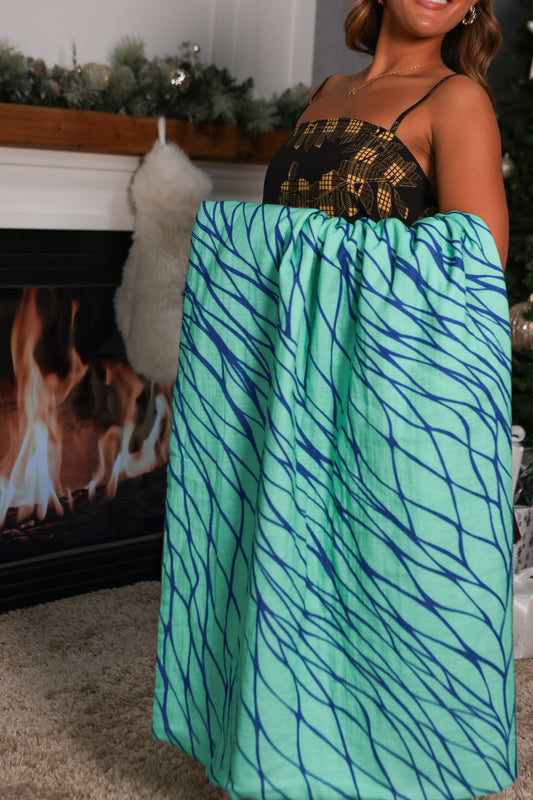 Blanket | Upena Blue
