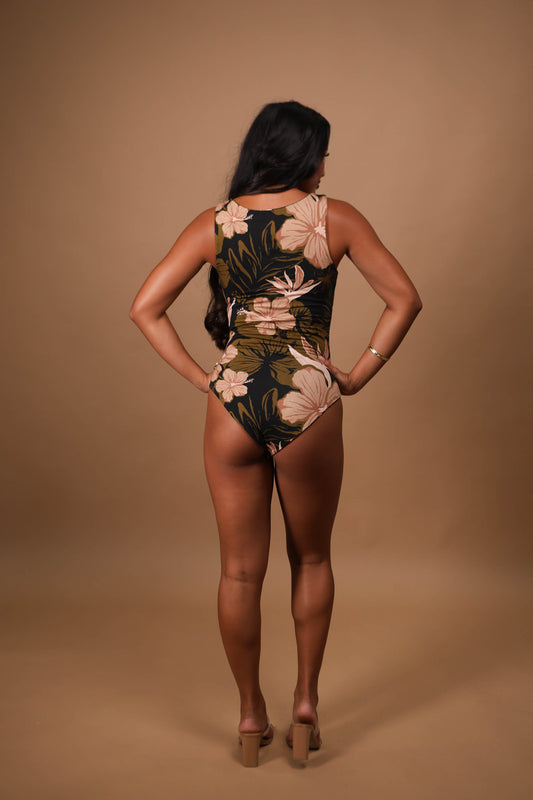 Lexi Bodysuit | Buddah Mochi x LBH Black/Tan