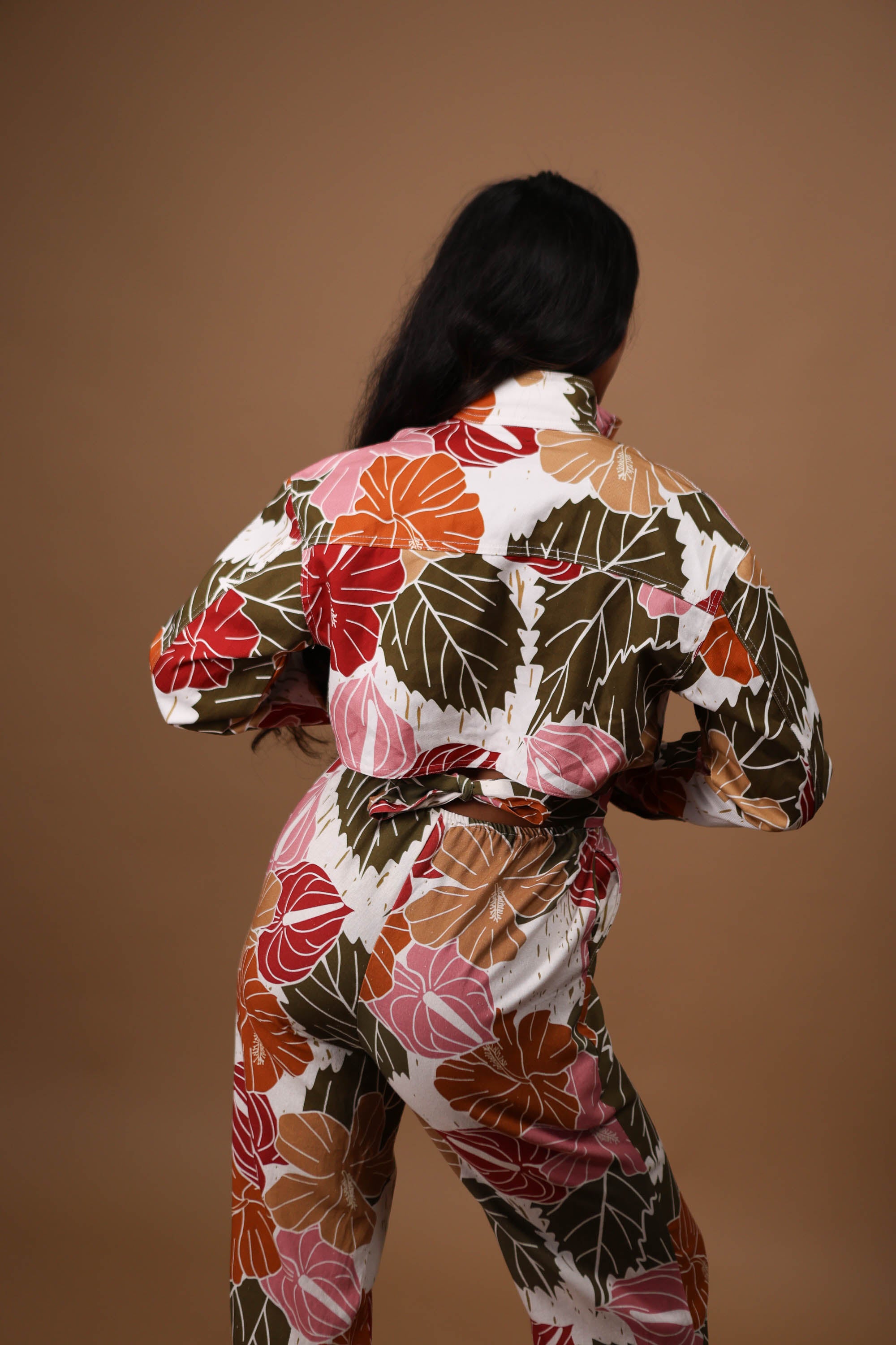 Cropped Denim Jacket | Island Vintage Tropical – LexBreezy Hawaii