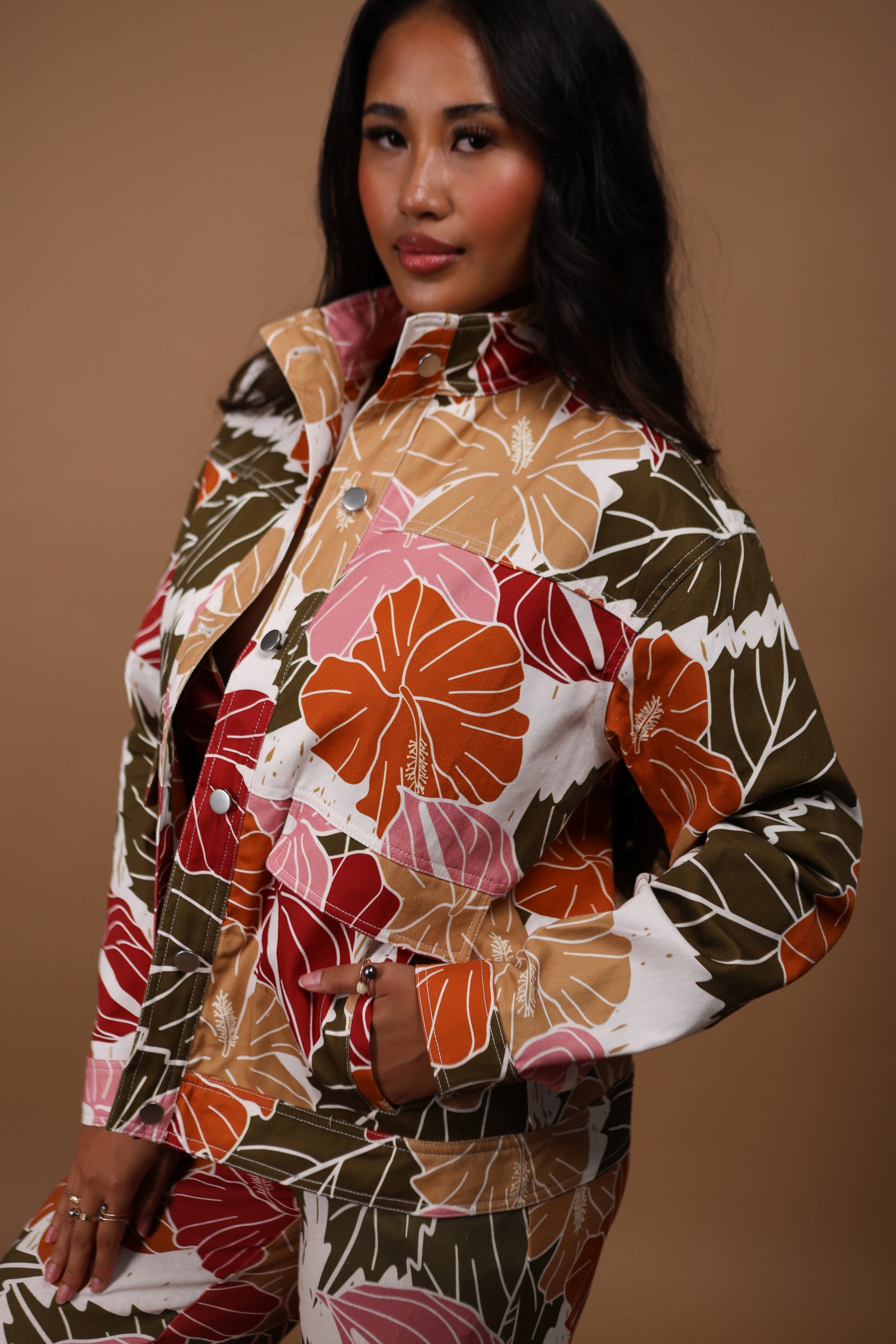 Denim Jacket | Island Vintage Tropical – LexBreezy Hawaii